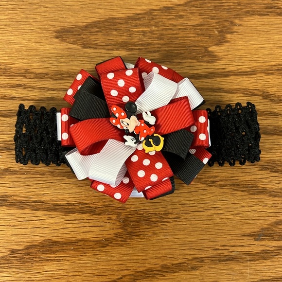NWOT Minnie Mouse Baby Headband - Picture 4 of 5
